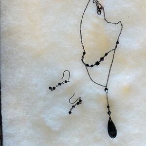 Elegant Black Jewelry Set